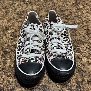 Leopard Print Women's Athletic Shoes